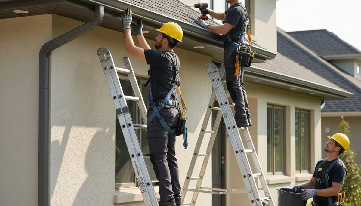 Orlando, FL gutter repair by FX Remodeling & Exteriors for leak and storm damage protection