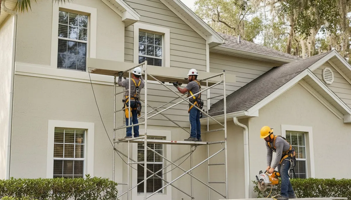Orlando, FL siding contractor exterior for professional siding installation and replacement services
