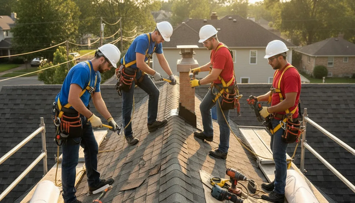 Orlando, FL siding contractor repairing exterior siding for storm damage and leaks